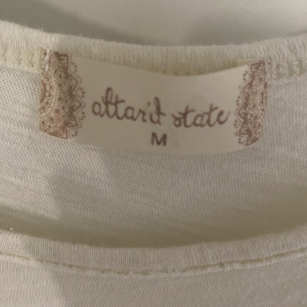 Altard State Cream Top - Picture 3 of 4